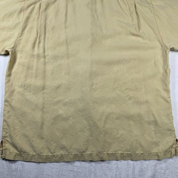 Tommy Bahama Camp Shirt Men's Extra Large Silk Short Sleeve Hawaiian Island‎ - Picture 9 of 12